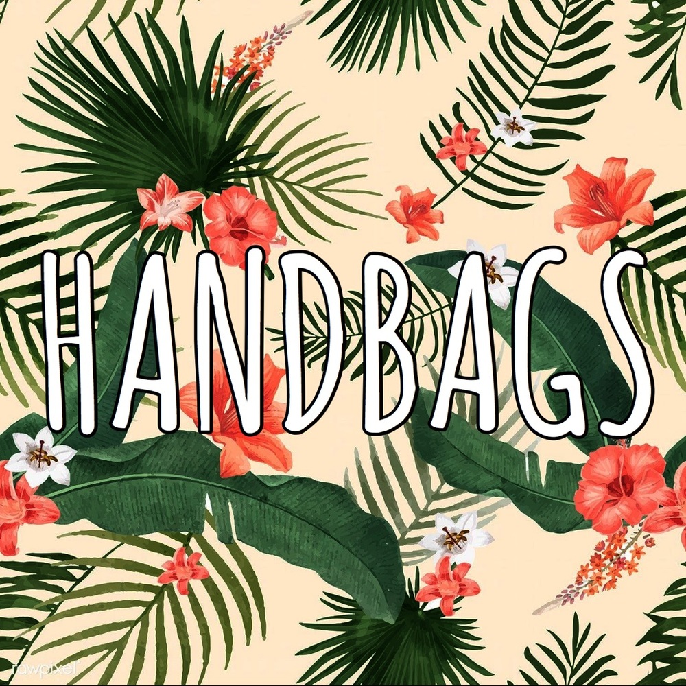 handbags! 🍃💐
